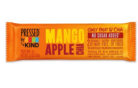 KIND Pressed Mango Apple Chia Bars 