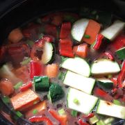 veggies in slow cooker