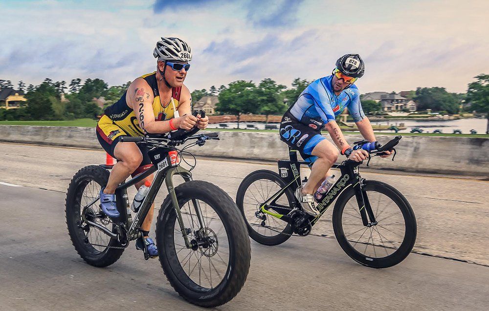 This Guy Crushed Ironman Texas on a Fat Bike Bicycling