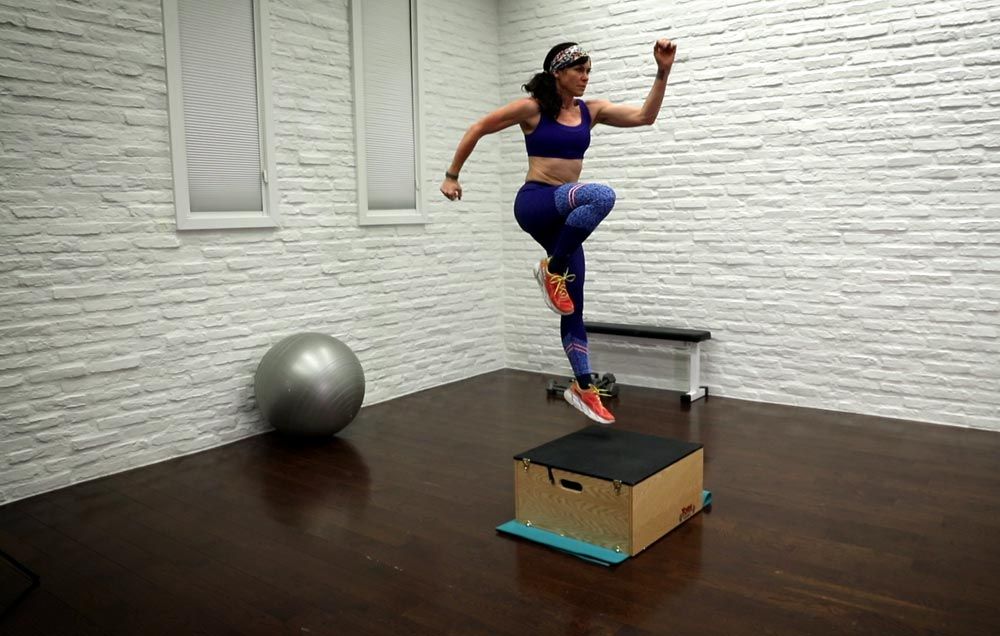 Box Jump Variations for Cyclists