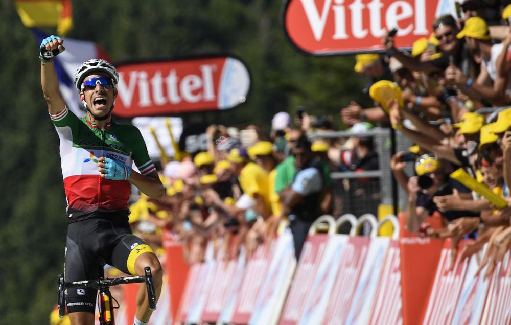 aru wins stage five of the tour de france