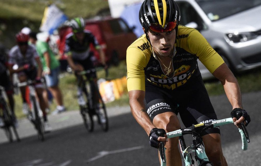 Primoz Roglic Wins Stage 17 of the Tour de France Bicycling