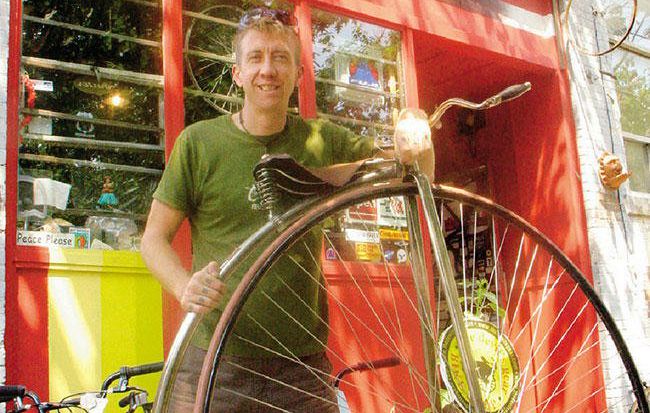 Matthew Feiner bike mechanic