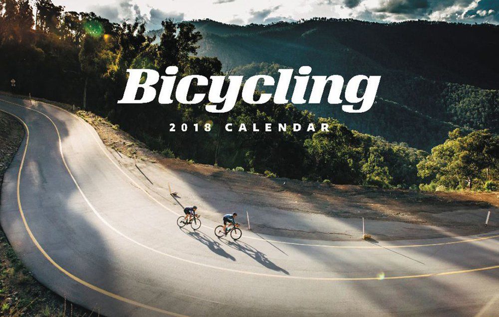 Bicycling 2018 Calendar