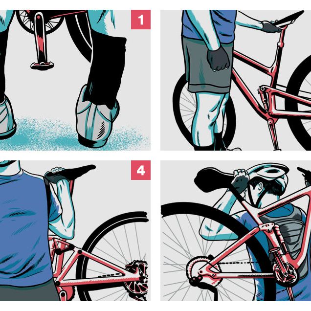 how to hike a bike