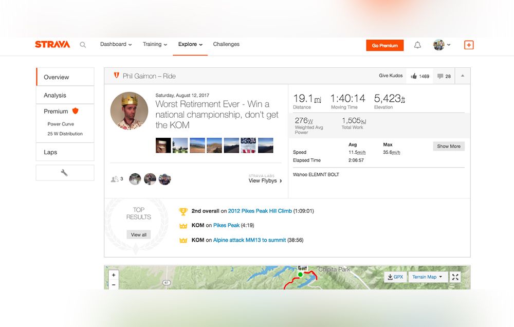 Connect stages power sale meter to strava