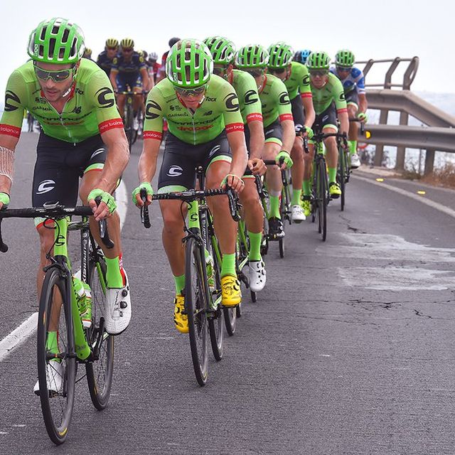 The Cannondale-Drapac pro cycling team