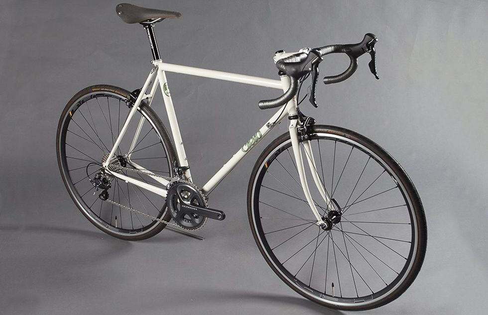 Chris King's Cielo Sportif is a classic steel road bike with extra clearance