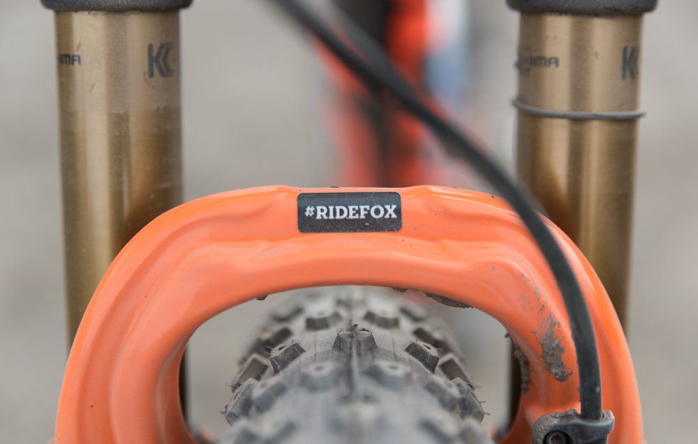 Mudguard fox 32 hot sale