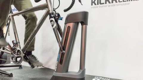 preview for Get Real Road Feel While Riding Inside With the Wahoo Kickr Climb