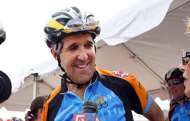 John Kerry bike
