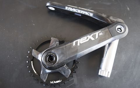 Light and sexy, the NEXT SL is a popular crank for high-end builds