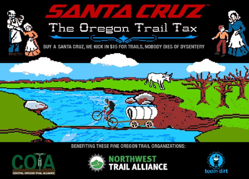 Santa Cruz Bicycles Oregon Trail Tax Program