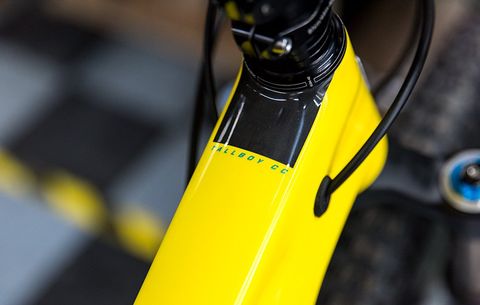 The Tallboy 3 is available for purchase today, but only in Santa Cruz's top level CC carbon frame 