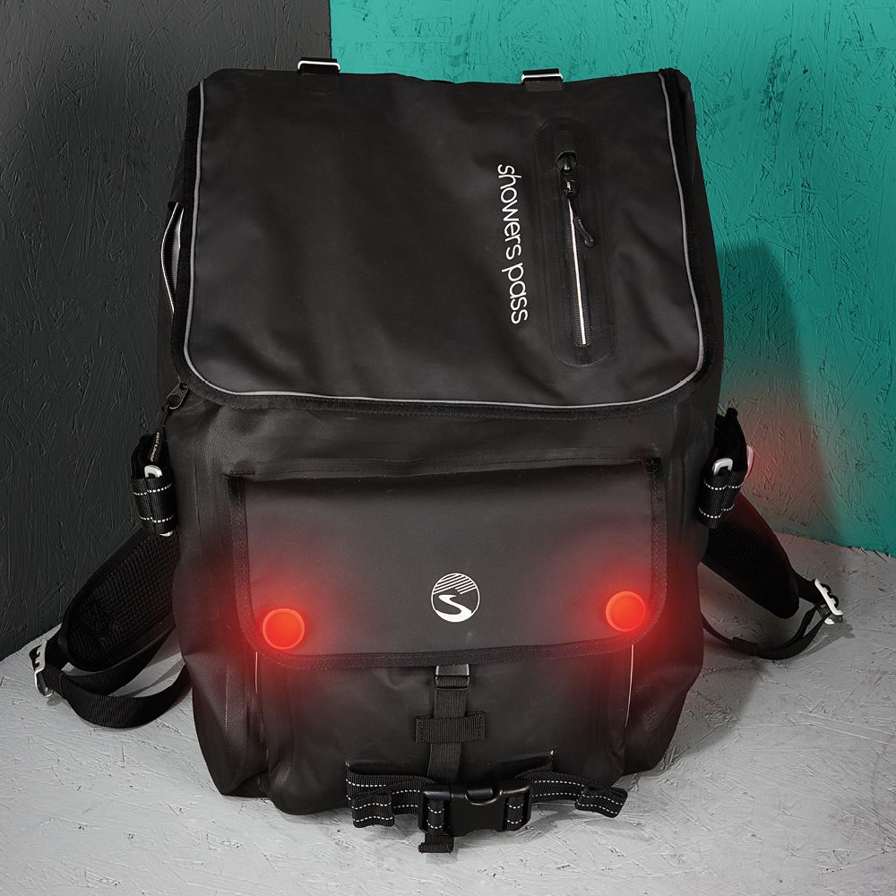 Never Fear the Weather While Wearing the Showers Pass Transit Waterproof  Backpack