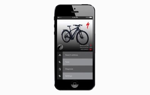 Specialized's Mission Control app.
