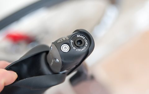 For the first time, contact point adjustment is offered in a SRAM drop-bar disc brake