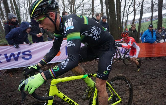 Watch Cyclocross Legend Sven Nys Ride Up a Staircase at the Chicago ...