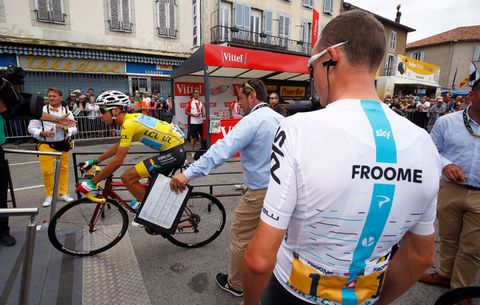 froome and aru tour de france