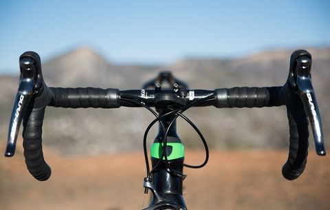 The IsoCore handlebar smooths road vibrations