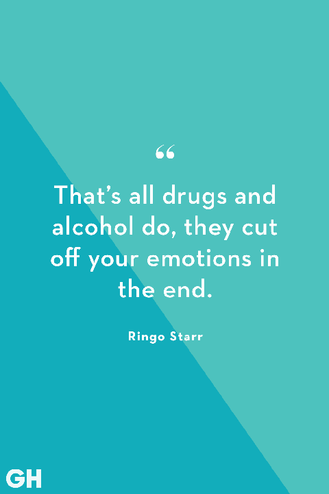 Ringo Starr The Beatles Alcohol Quotes Drugs