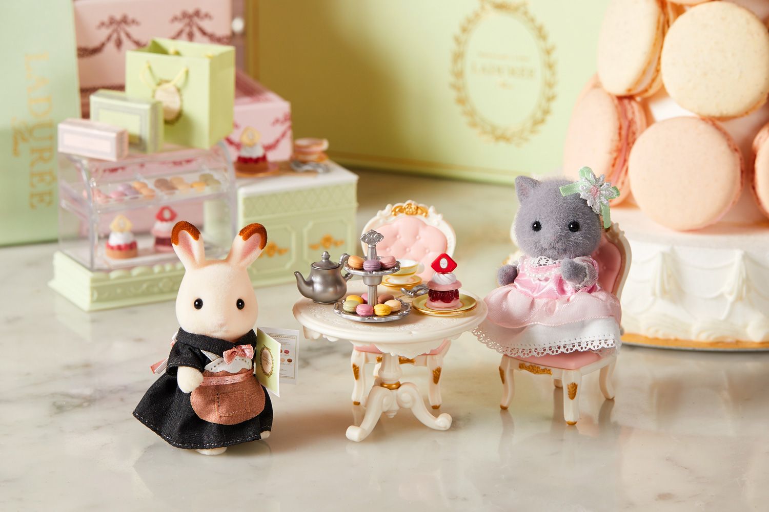 新規購入 シルバニアファミリー ラデュレ LADURÉE コラボ ショコラ ...