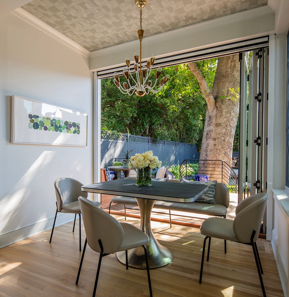 sunny breakfast nook