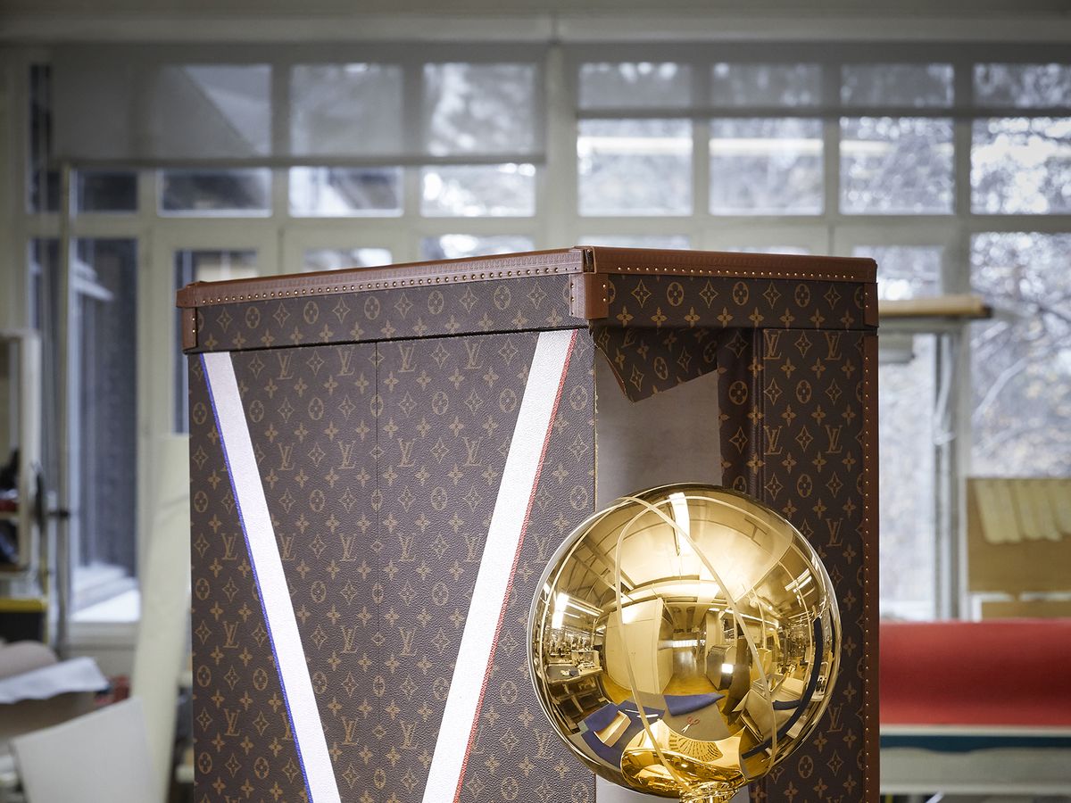 Louis Vuitton Has Partnered With the NBA For A One-of-a-Kind Trunk