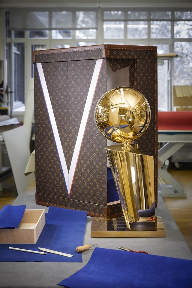 A Luxe-as-Hell Trophy Case Is Just the Beginning of the Louis Vuitton x NBA  Partnership