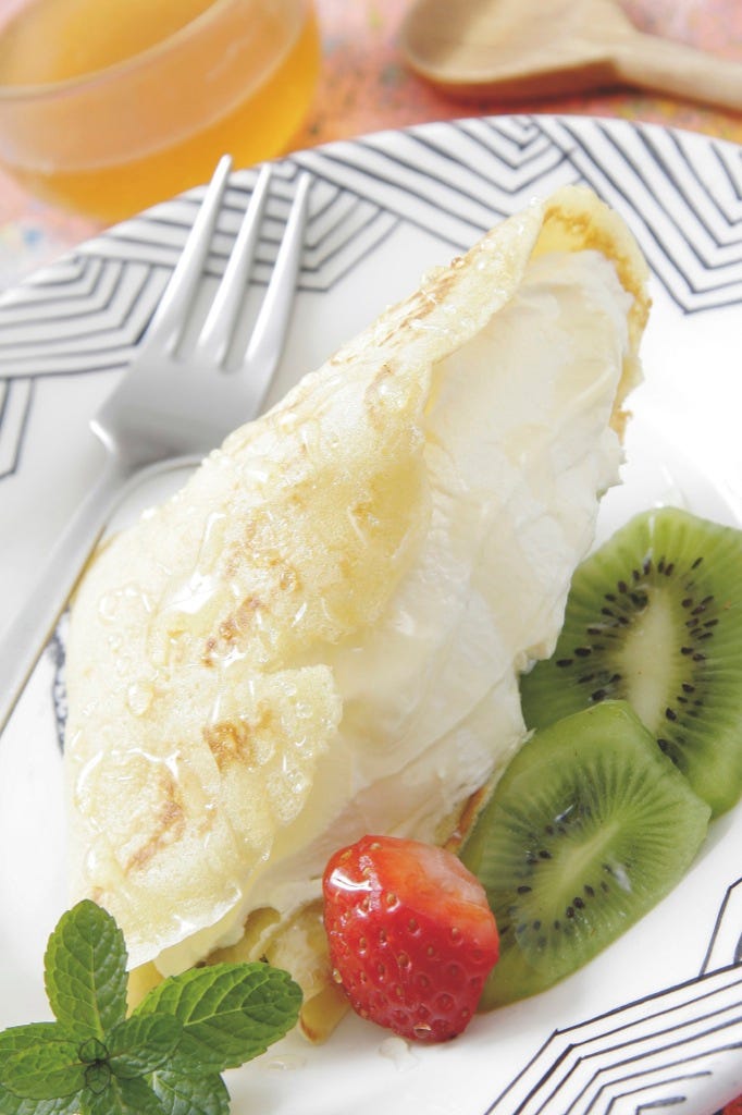 crepes de mascarpone