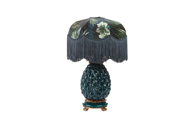 Product, Green, Figurine, Plant, Lighting accessory, Lampshade, Sculpture, Fashion accessory, Statue, Metal, 