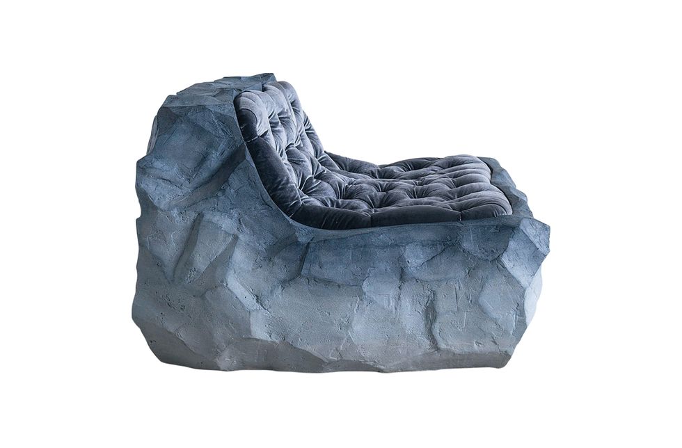 Rock, Furniture, Bean bag chair, Chair, 