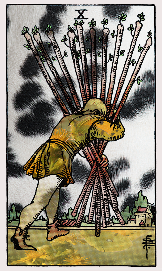 10 of wands