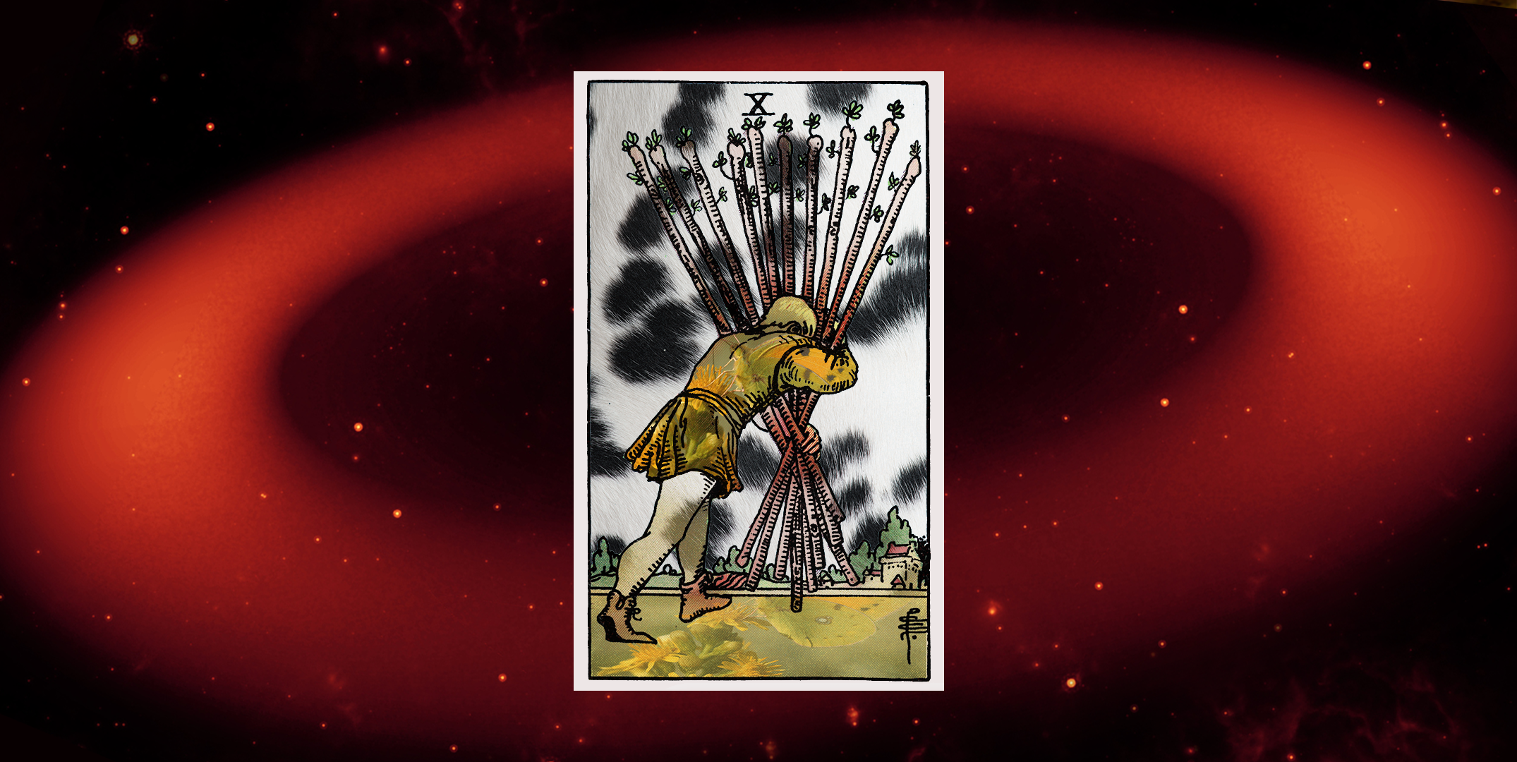 Let's Discuss the Ten of Wands Tarot Card