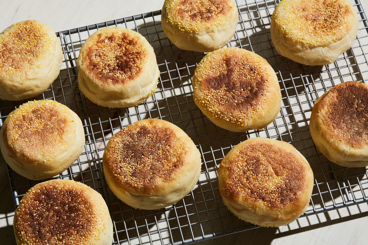 Fluffy English Muffins