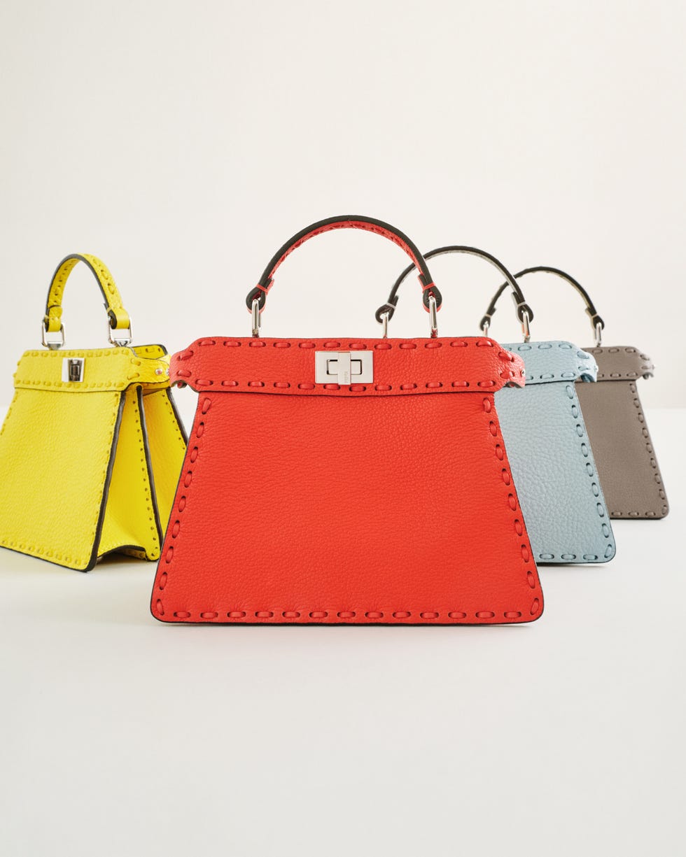 a group of colorful bags