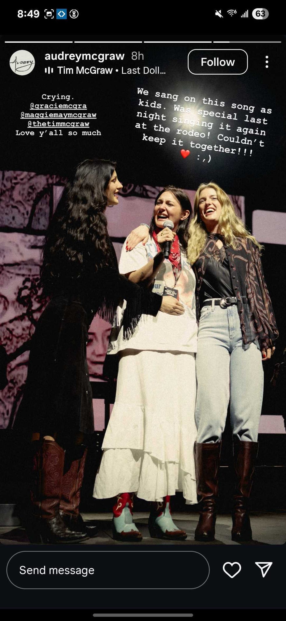 tim mcgraw's daughters