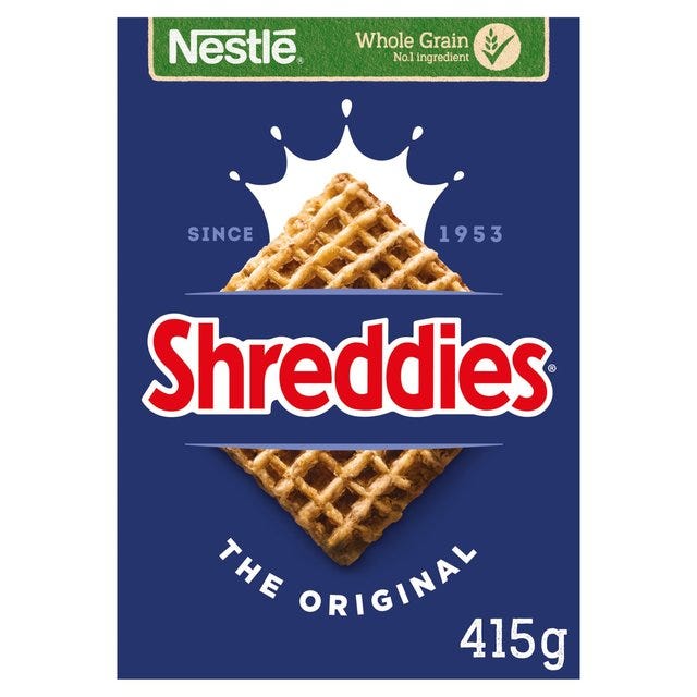 best cereal nestle shreddies