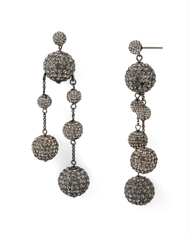 Earrings, Jewellery, Fashion accessory, Body jewelry, Silver, Diamond, Silver, Metal, 