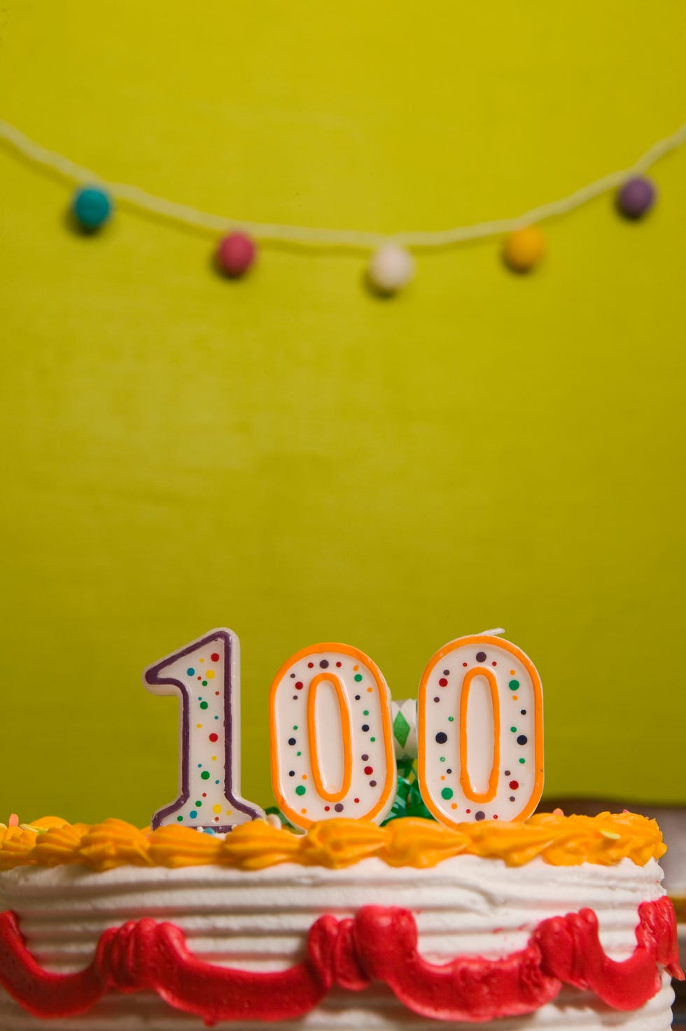 100th birthday cake