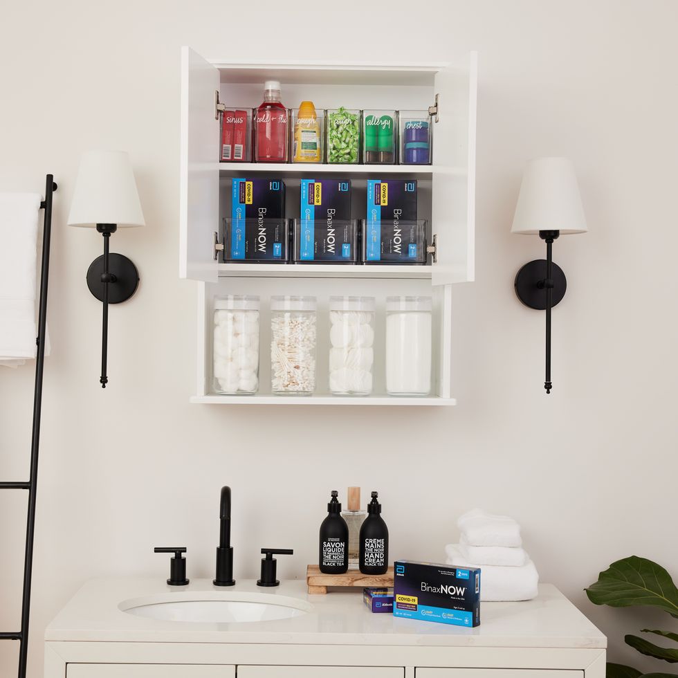 Medicine Cabinet Makeover: Linus™ Medicine Cabinet Organizers
