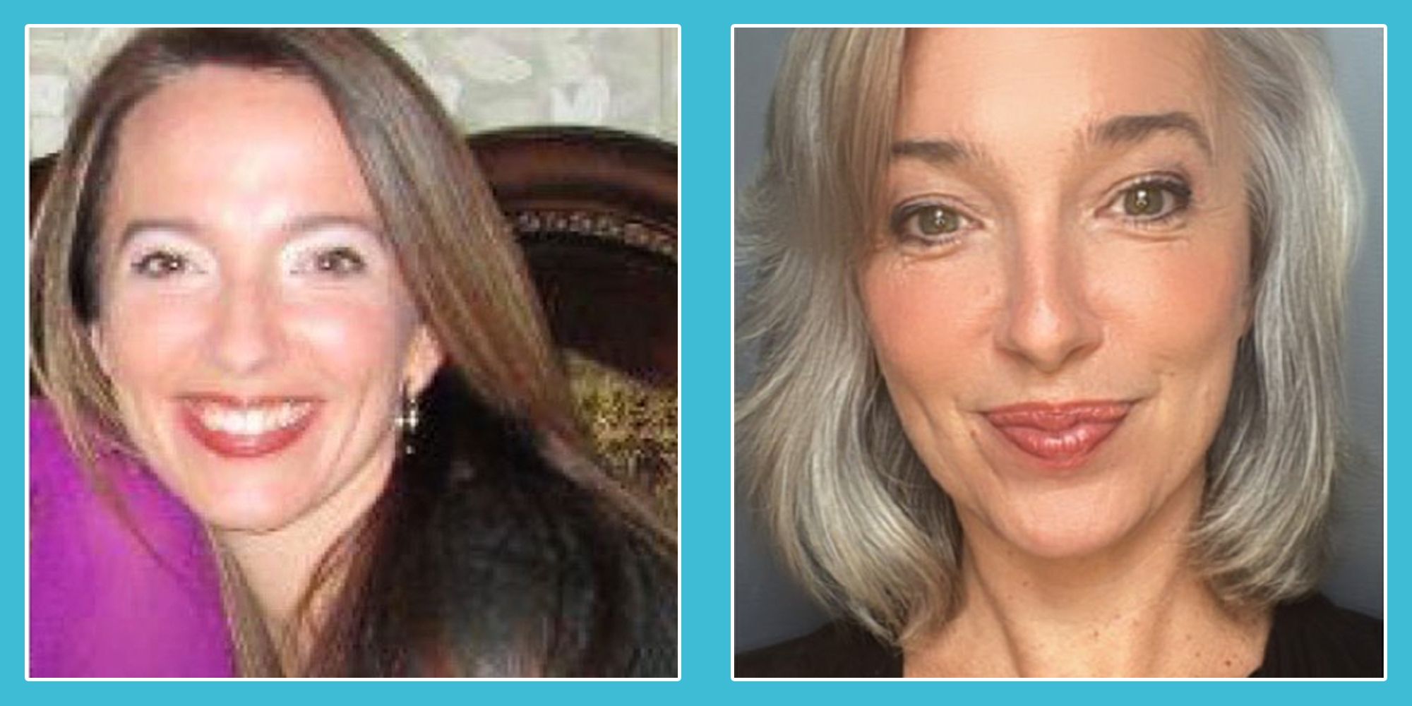 How This Woman Transitioned To Gray Hair—Plus, Stylist Tips