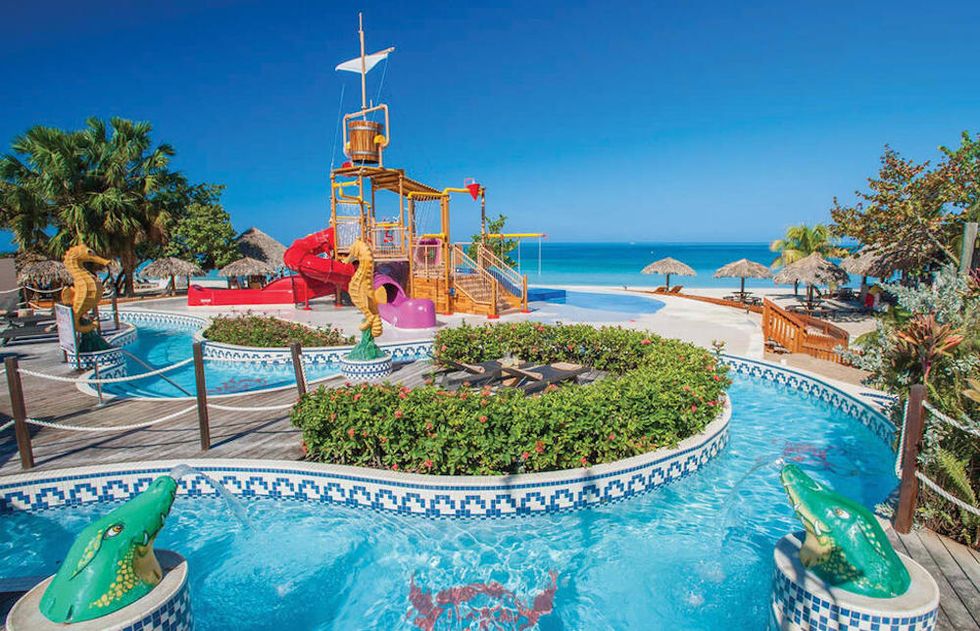 pirates island waterpark at beaches negril