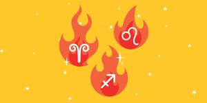fire signs zodiac signs art