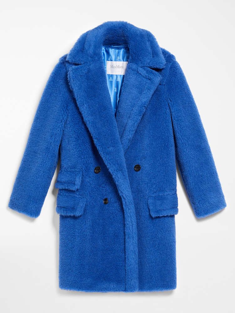 How to Style a Colorful Winter Coat - Max Mara Teddy Coat