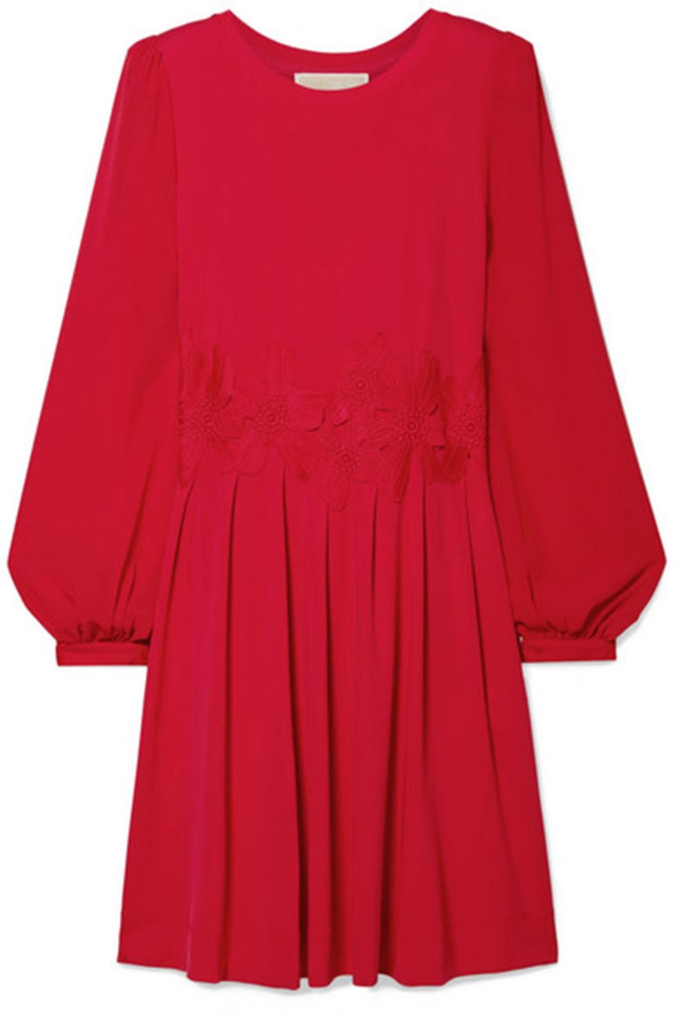 Clothing, Sleeve, Red, Dress, Day dress, Pink, Outerwear, Magenta, Cocktail dress, Blouse, 