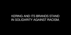 ケリングおよび全てのグループ・ブランドが、反人種差別活動への連帯を表明