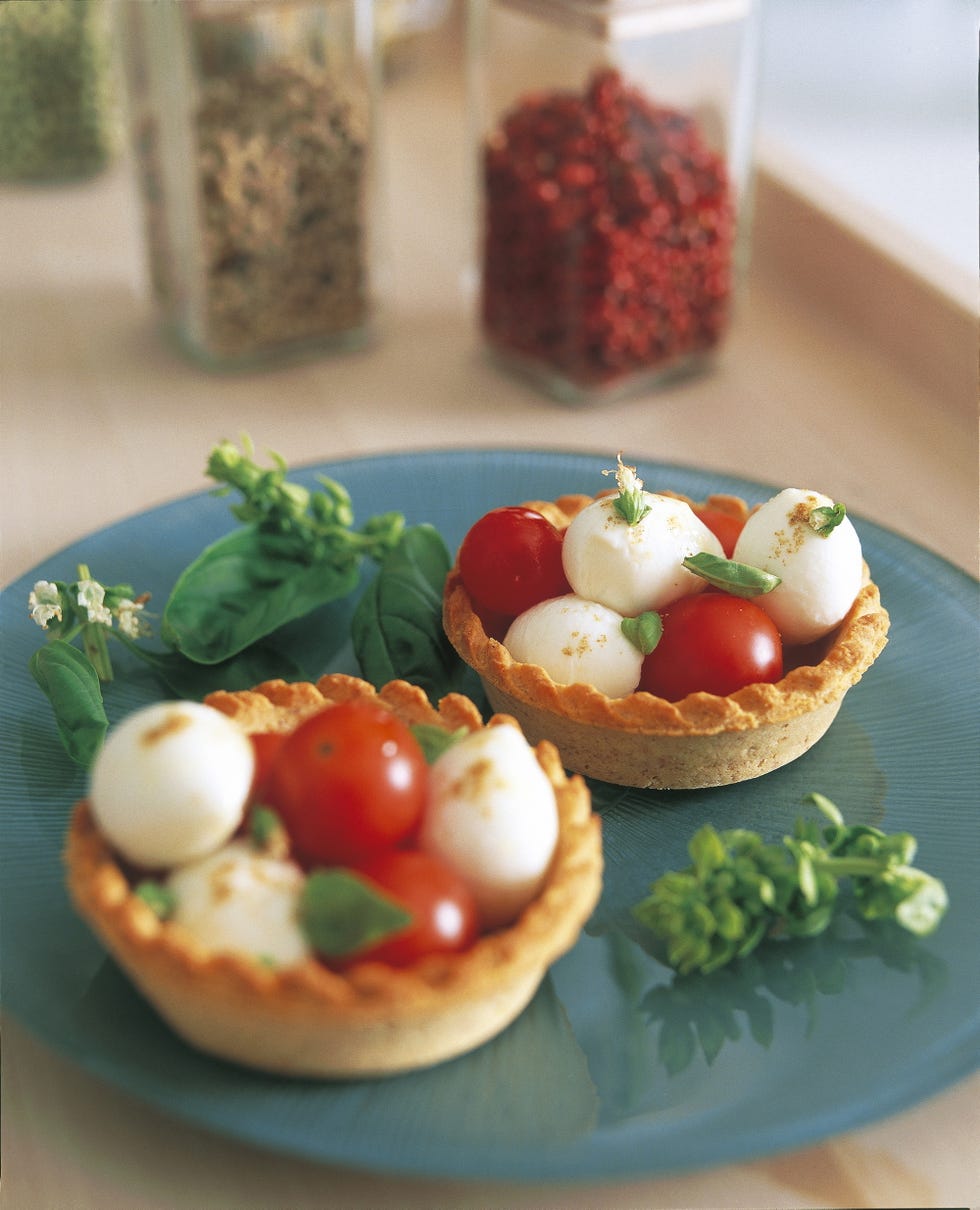 tartaletas caprese