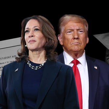 Harris vs. Trump: Their Policies on Student Loans a fafsa form for the 2020 to 2021 application year is displayed prominently in the foreground, indicating the process for federal student aid, in the background, harris and trump are positioned beside a graduation cap, symbolizing education and financial support for students pursuing higher education