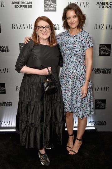 Glenda Bailey, Katie Holmes